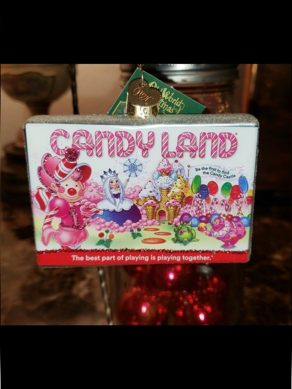 Old World Christmas Candy Land Christmas Ornament